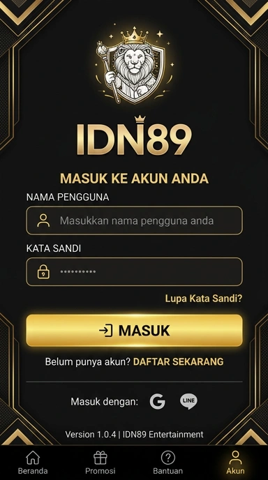 Masuk Akun idn89 dan Akses Fitur Terbaik
